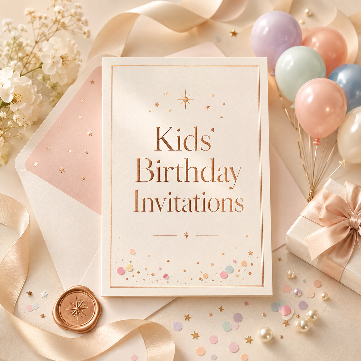 Kids’ Birthday Invitations