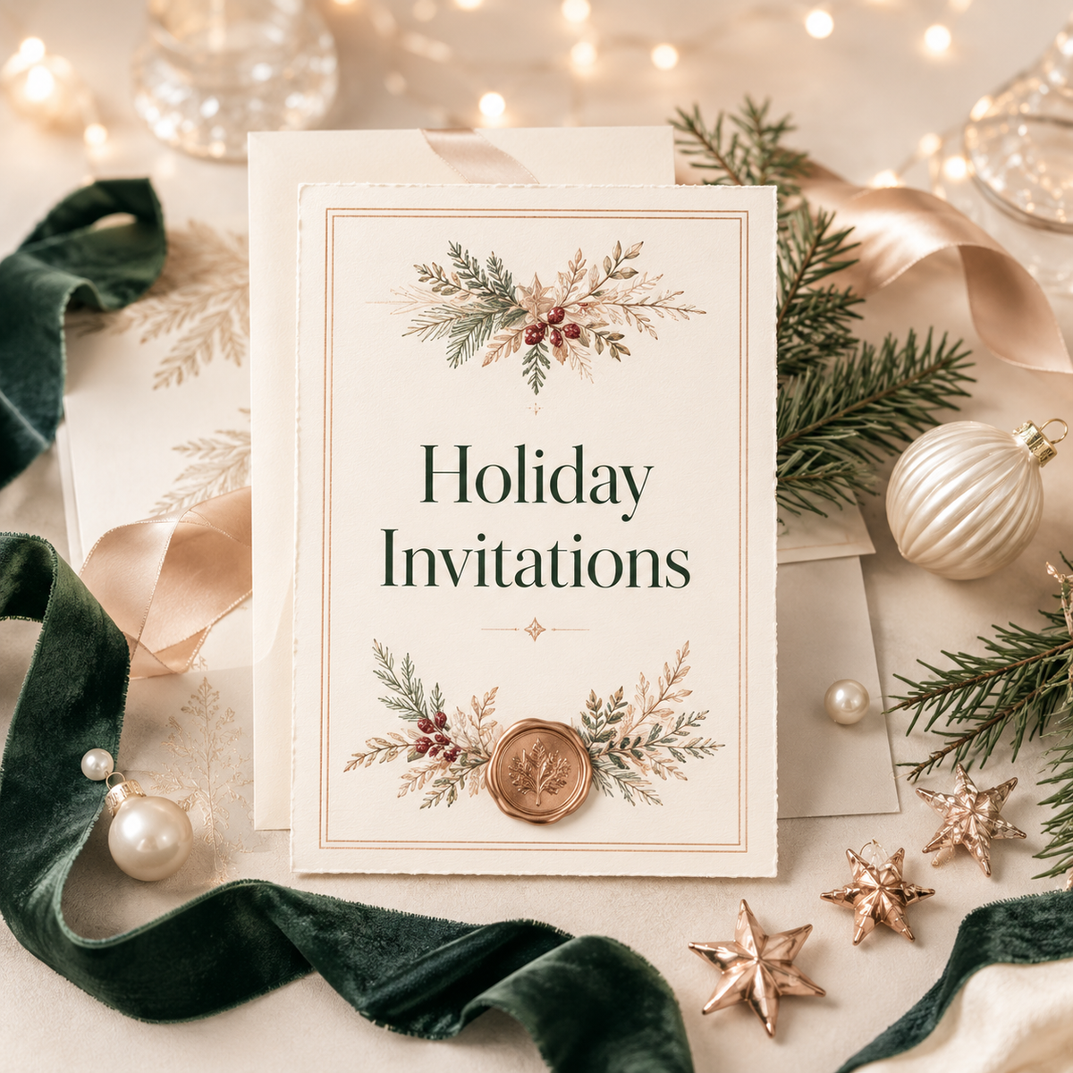Holiday Party Invitations