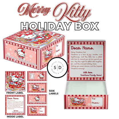 Merry Kitty Christmas Eve Gift Box