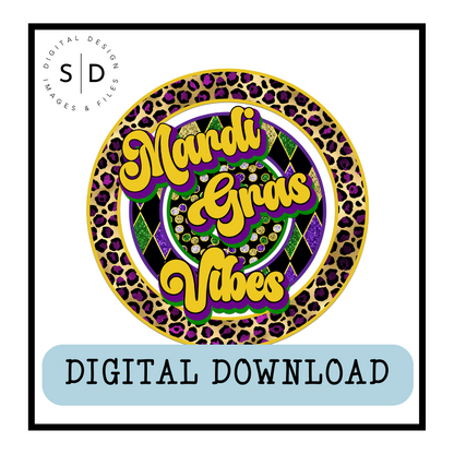 Mardi Gras Vibes PNG