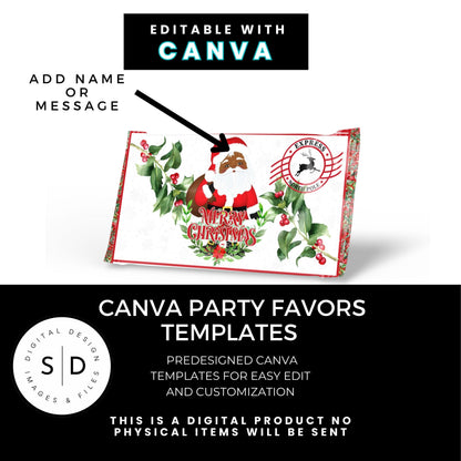 Special Delivery Christmas Eve Gift Box Labels