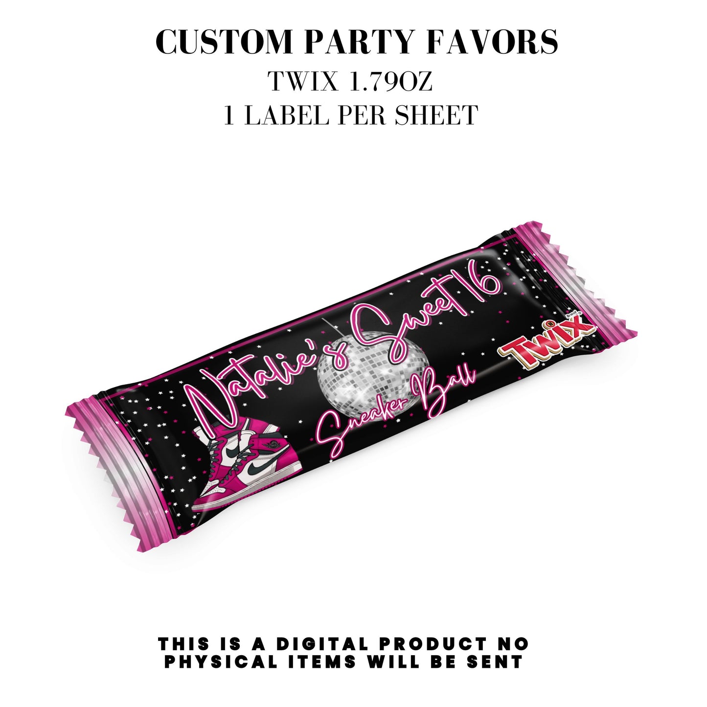 Sneaker Ball Birthday Party Favors DFY