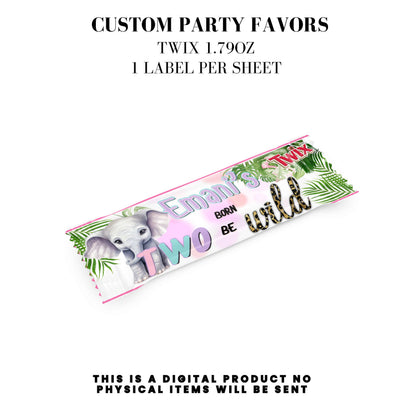 Born Two Be Wild Jungle Safari Birthday Party Favors DFY
