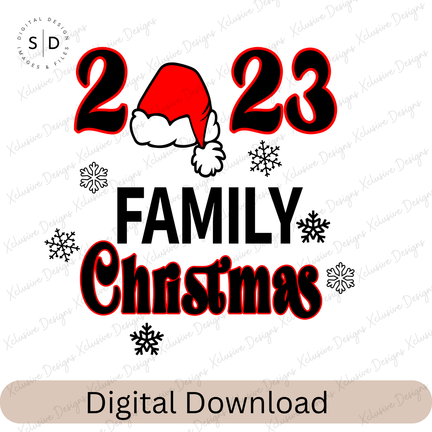 2023 Family Christmas SVG