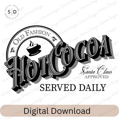 Old Fashion Hot Cocoa PNG