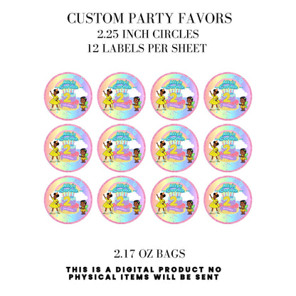 Gracie's Corner Birthday Party Favors DFY
