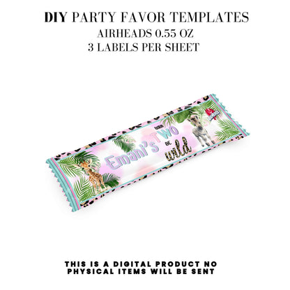 Born Two Be Wild Jungle Safari Birthday Party Favors DFY