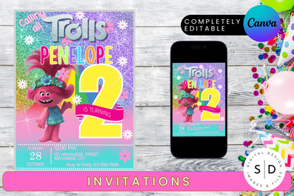 Trolls Birthday Party Pack