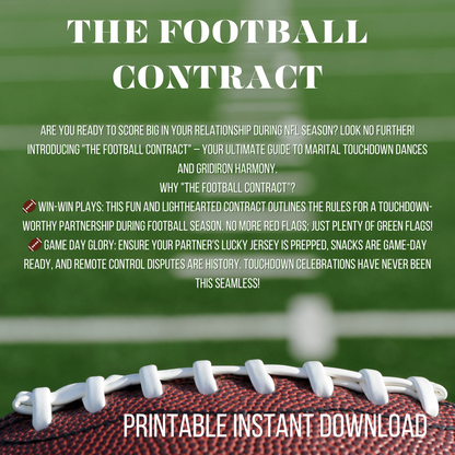 The Football Relationship Contract