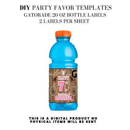 Cowgirl Rodeo Birthday Party Favors DFY