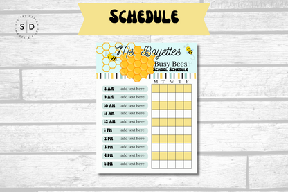 Back to School Bumble Bee Bundle