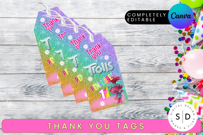 Trolls Birthday Party Pack