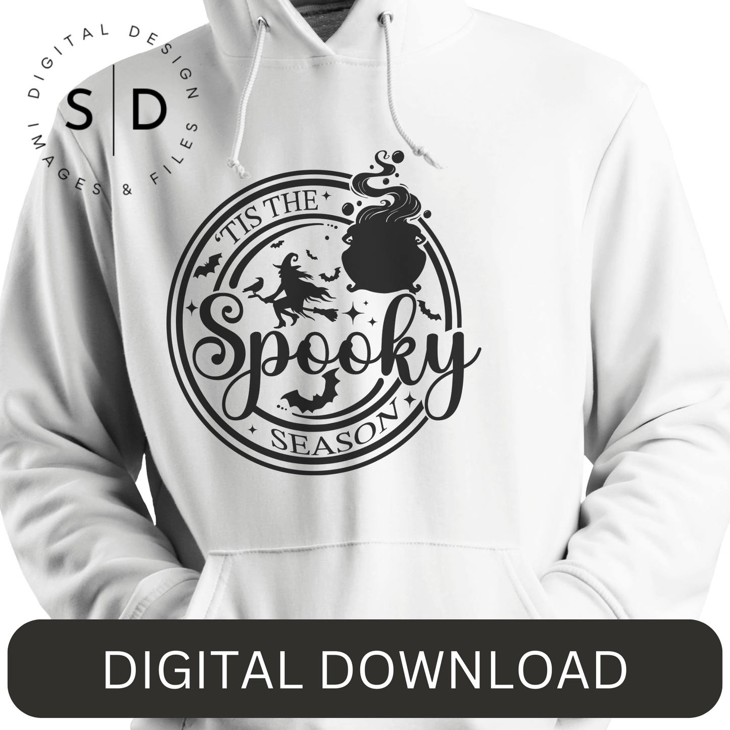 Tis The Spooky SeasonSVG Design