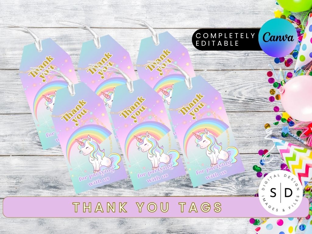 Magical Unicorn Party Pack