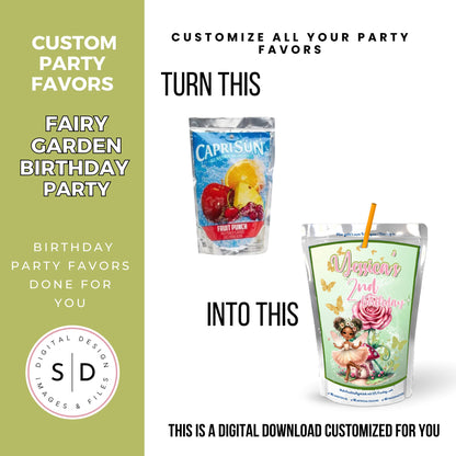 Fairy Garden Birthday Party Favors DFY
