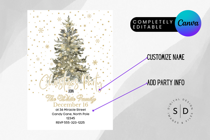 Christmas Party Invitation