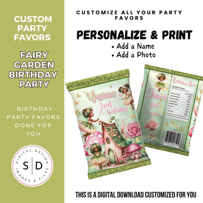 Fairy Garden Birthday Party Favors DFY