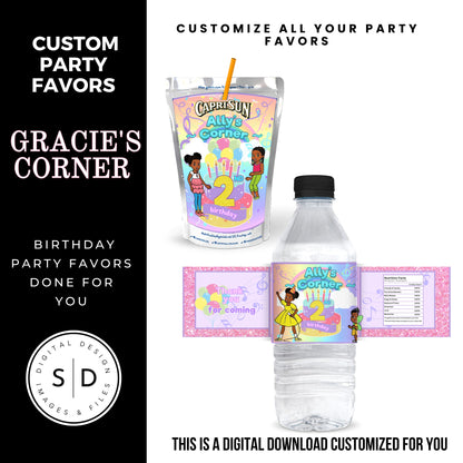 Gracie's Corner Birthday Party Favors DFY