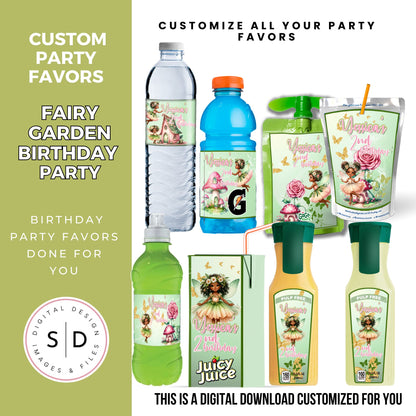 Fairy Garden Birthday Party Favors DFY