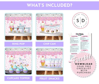 Here's the Scoop Complete Birthday Party Pack