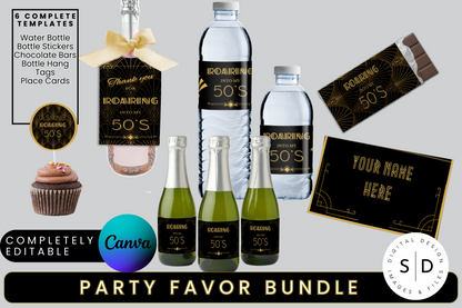 Roaring 20's Birthday Party Pack