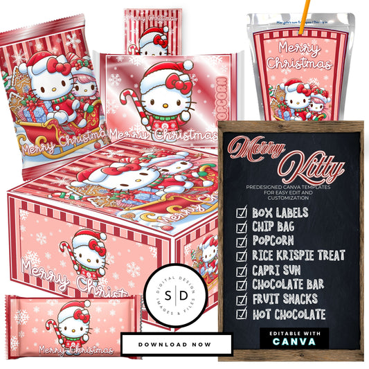 Merry Kitty Christmas Eve Gift Box