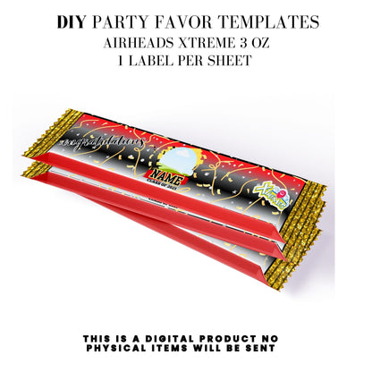 Class of 2025 Graduation Party Favor Canva Template Bundle 🎓✨