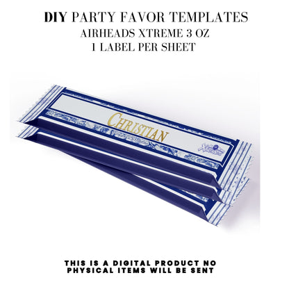 Classic Toile De Juoy Blue Party Printable Favor Designs DFY