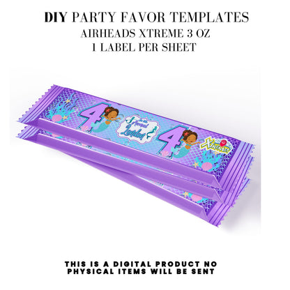Our Little Mermaid Birthday Party Favors DFY