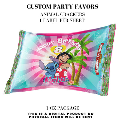 Lilo & Stitch Birthday Party DFY Favor Bundle