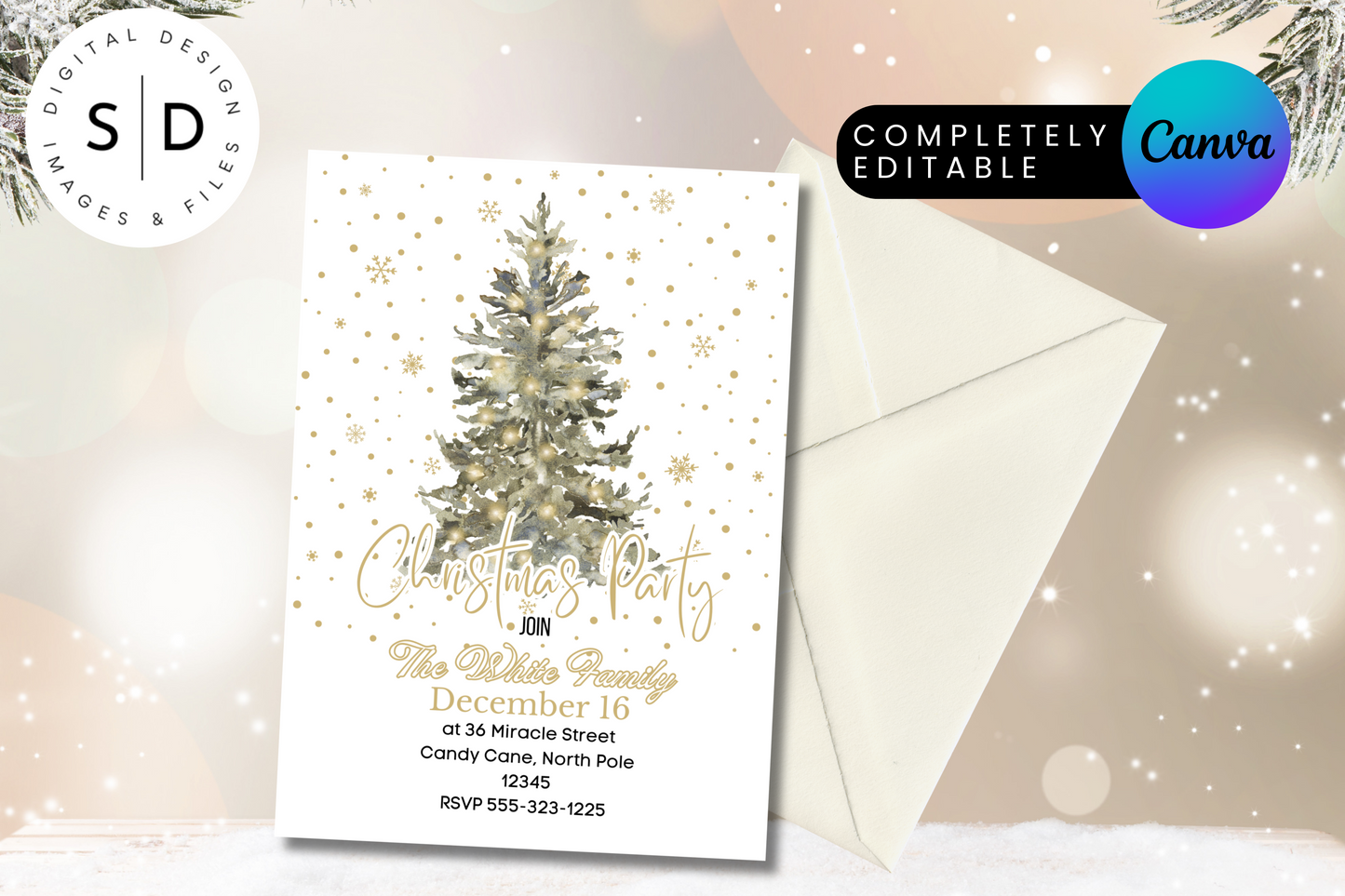 Christmas Party Invitation