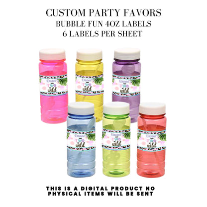 Born Two Be Wild Jungle Safari Birthday Party Favors DFY