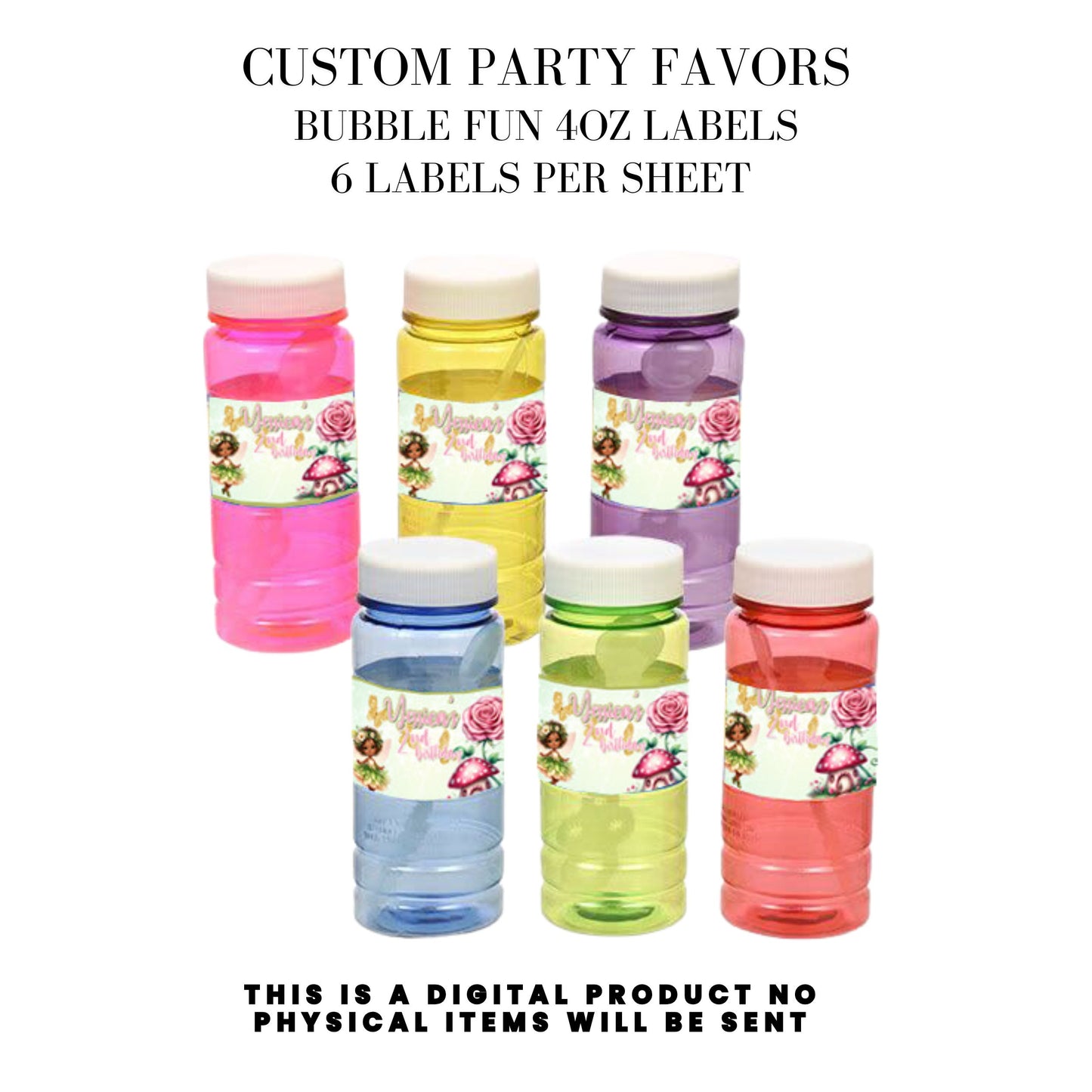 Fairy Garden Birthday Party Favors DFY