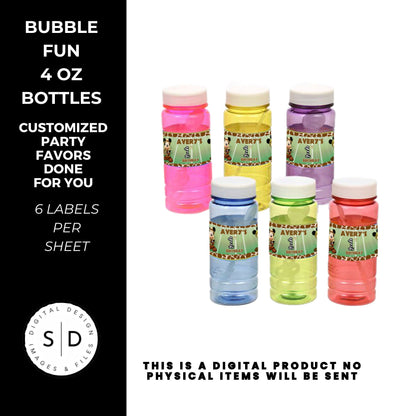 Mouse Safari Birthday Party Favors DFY