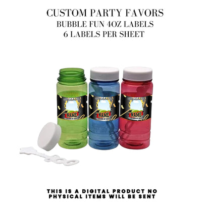 Class of 2025 Graduation Party Favor Canva Template Bundle 🎓✨
