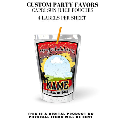 Class of 2025 Graduation Party Favor Canva Template Bundle 🎓✨