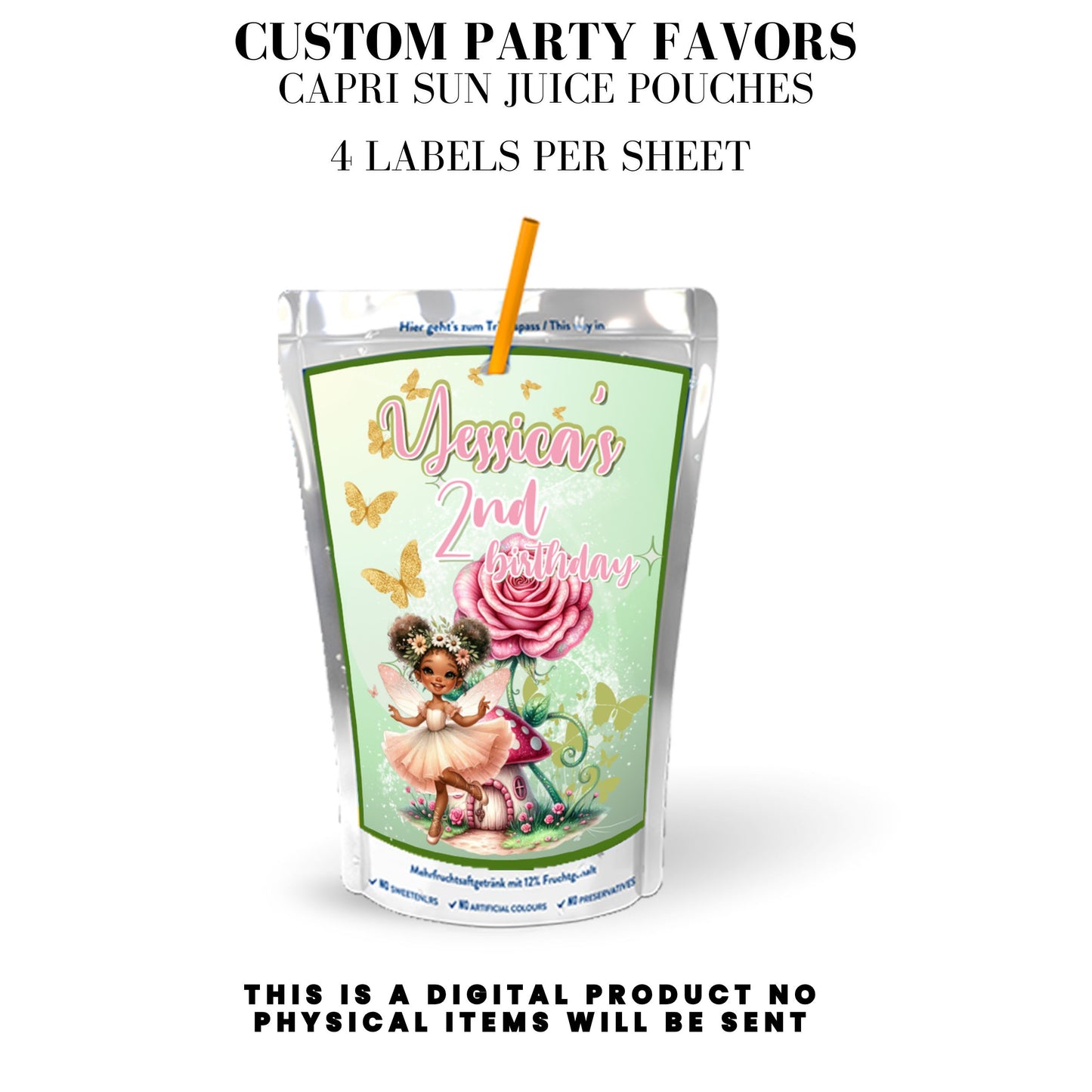 Fairy Garden Birthday Party Favors DFY