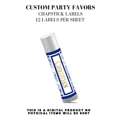 Classic Toile De Juoy Blue Party Printable Favor Designs DFY