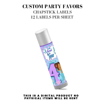 Our Little Mermaid Birthday Party Favors DFY