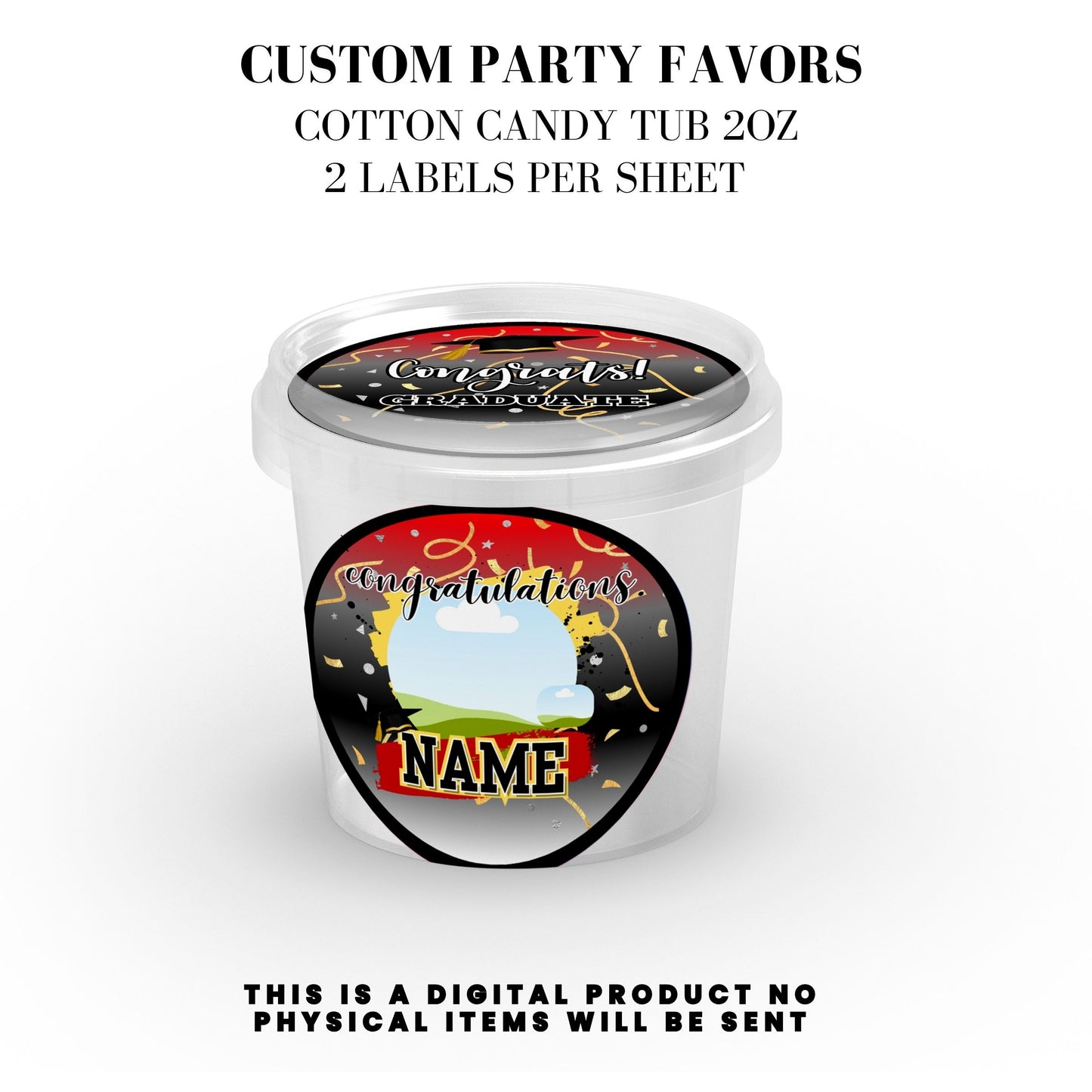 Class of 2025 Graduation Party Favor Canva Template Bundle 🎓✨