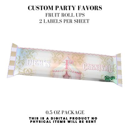 Pastel Carnival Birthday Party DFY Favor Bundle