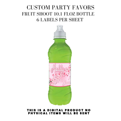 Cherry Blossom Party Printable Favor Designs DFY