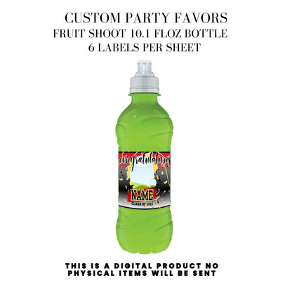 Class of 2025 Graduation Party Favor Canva Template Bundle 🎓✨
