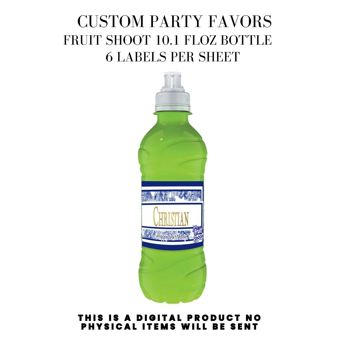 Classic Toile De Juoy Blue Party Printable Favor Designs DFY