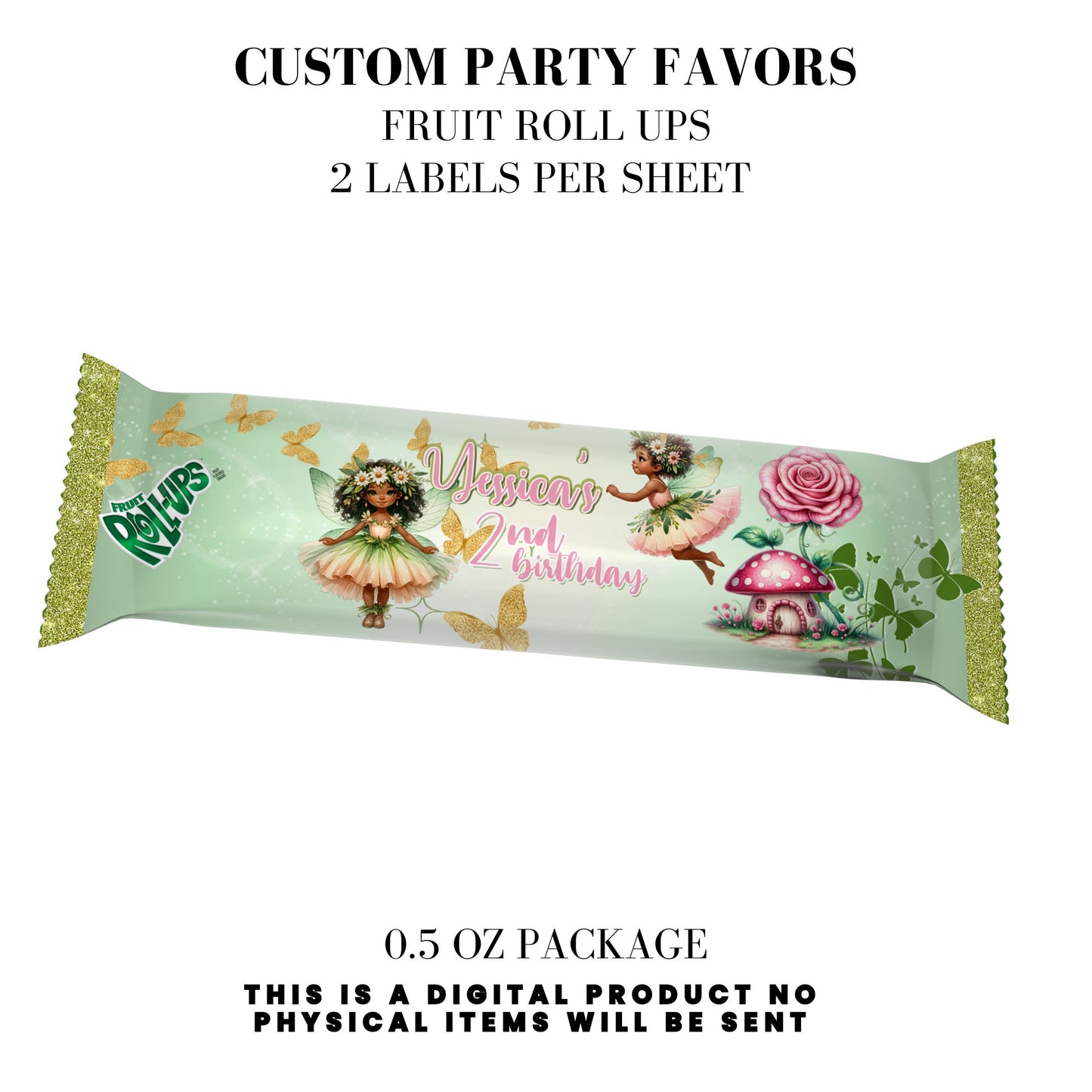 Fairy Garden Birthday Party Favors DFY