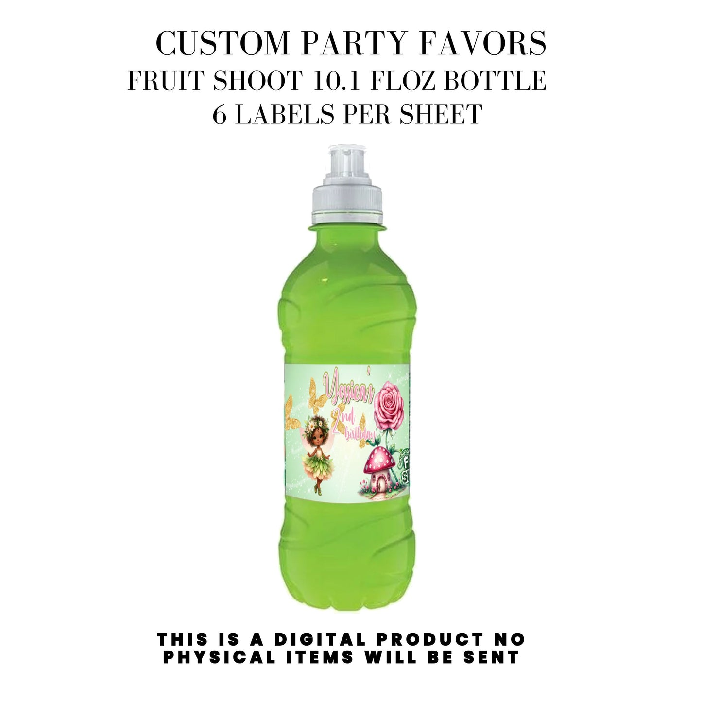 Fairy Garden Birthday Party Favors DFY