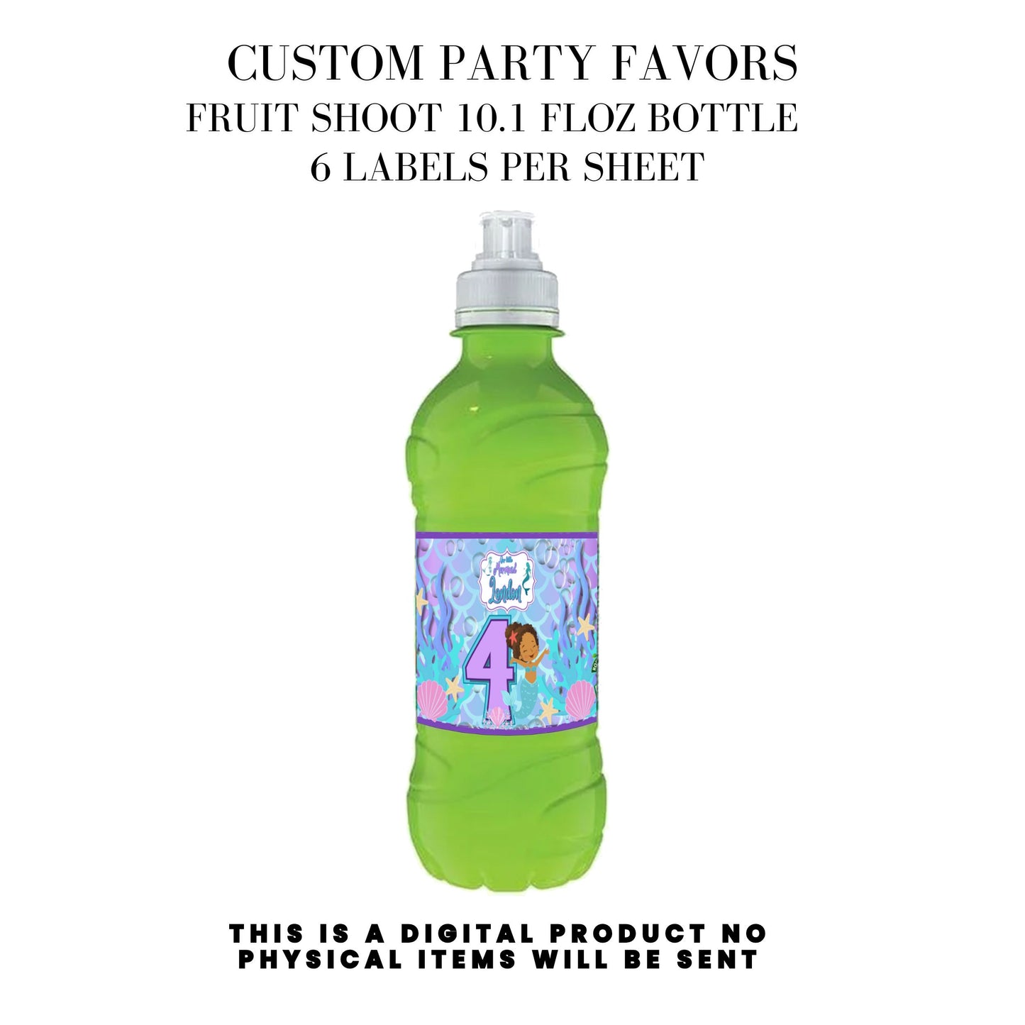 Our Little Mermaid Birthday Party Favors DFY