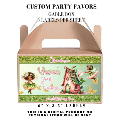 Fairy Garden Birthday Party Favors DFY