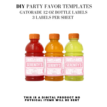 Toile du Jouy Safari Party Printable Favor Designs DFY