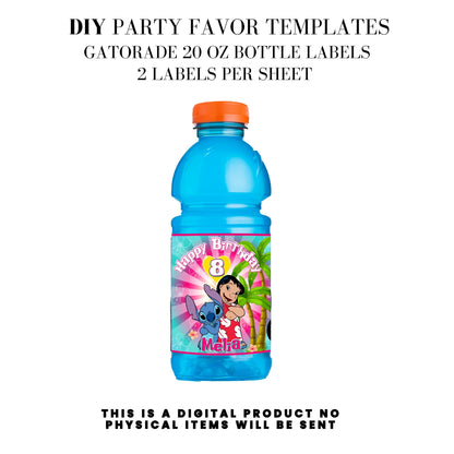 Lilo & Stitch Birthday Party DFY Favor Bundle